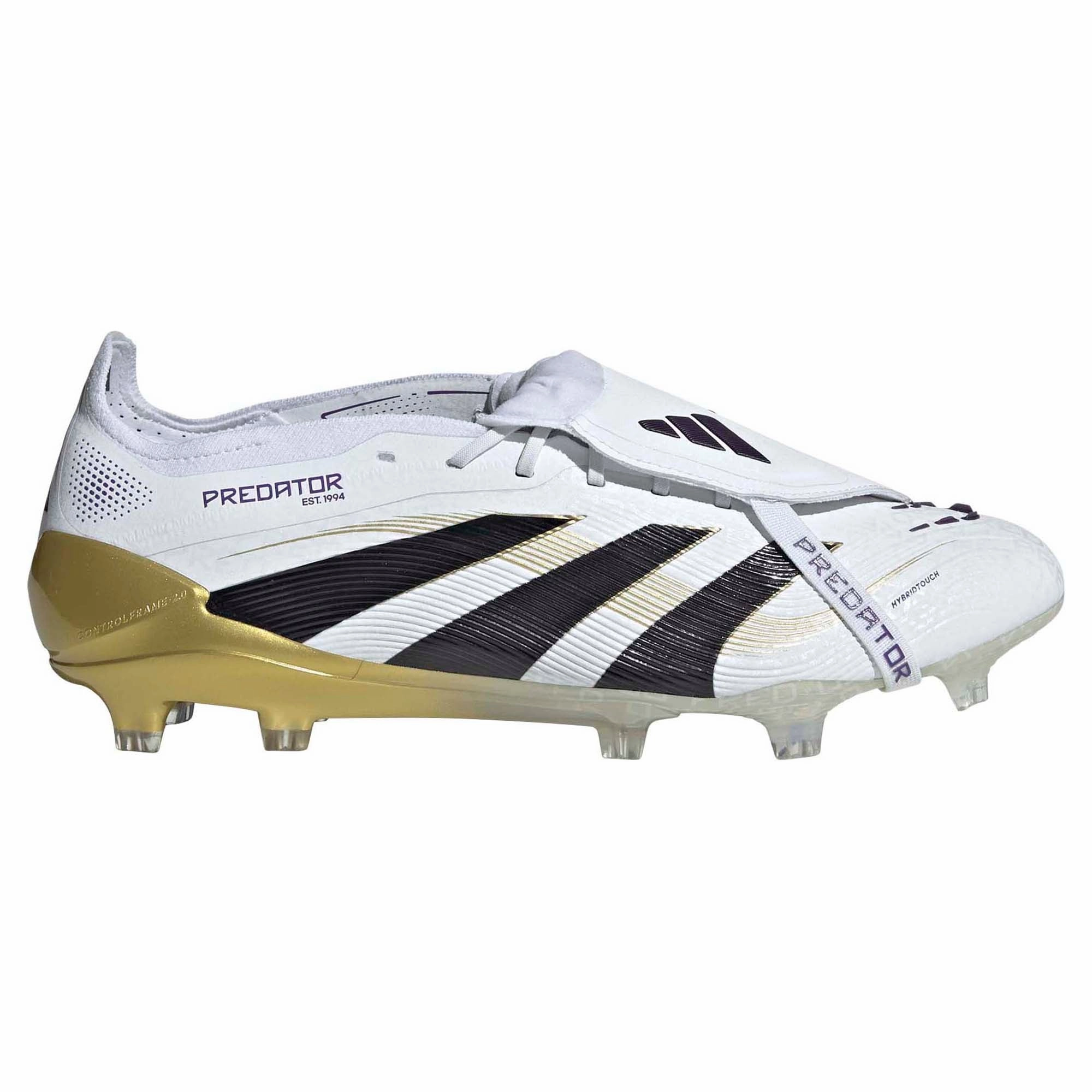 Predator Elite Fold-Over Tongue Firm Ground Unisex Football Boots Weekend Games Cool Liner