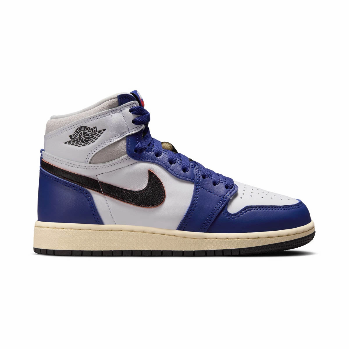 Air Jordan 1 High OG 'Rare Air Deep Royal Blue' Big Kids' Shoes Iconic wear