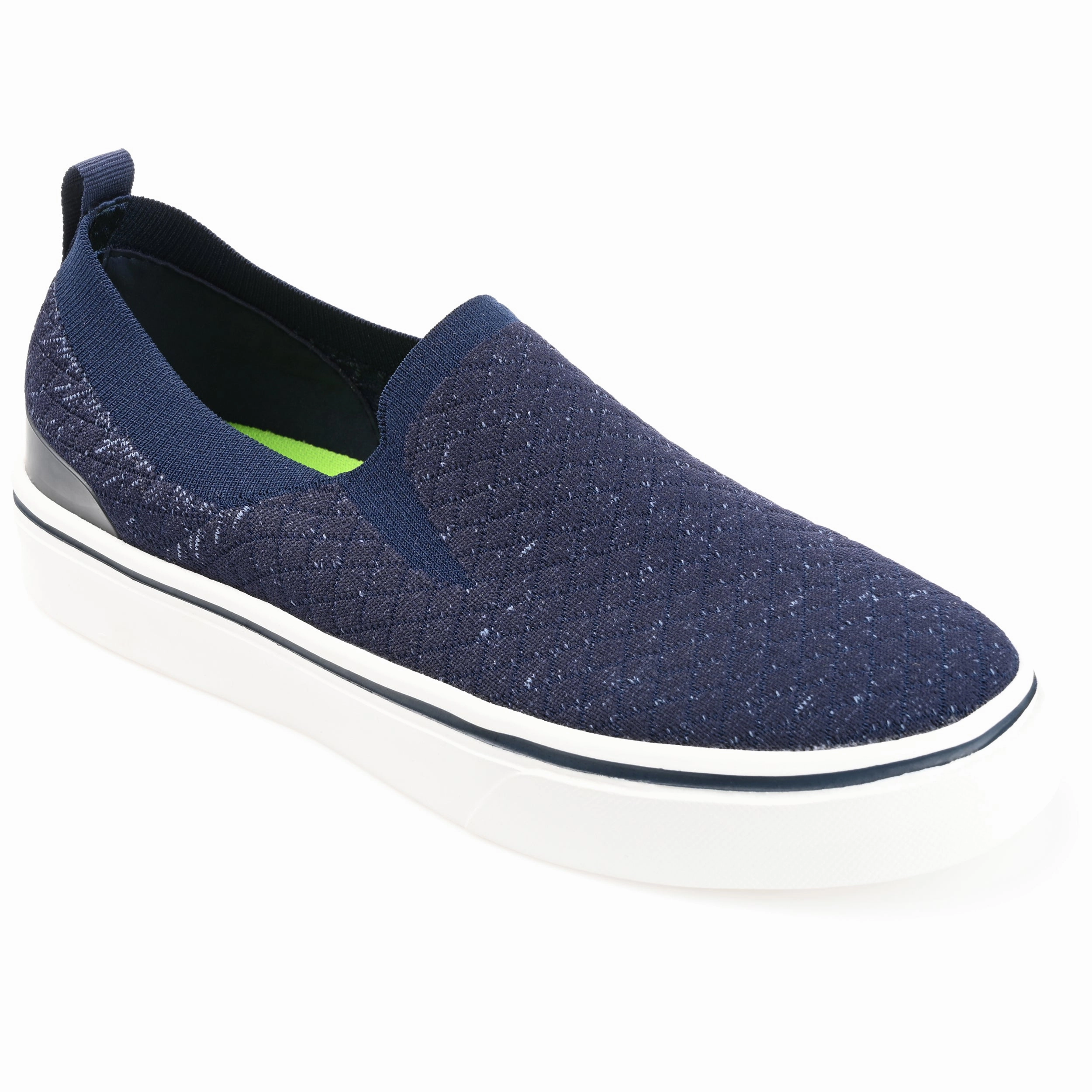 running with a removable insole Vance Co. Hamlin Casual Knit Slip-on Sneaker