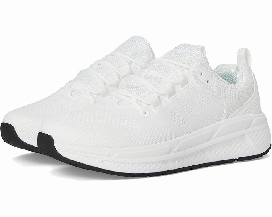 Power training circular outsole running shoes Propet Ultra 267 Sneakers Men's  White Lace Up Athletic Running Shoes VER407