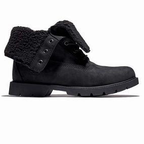 Timberland - Women's Linden Woods Fleece Fold Down Boots (0A1QST) Rugged Built Adventure Seeker