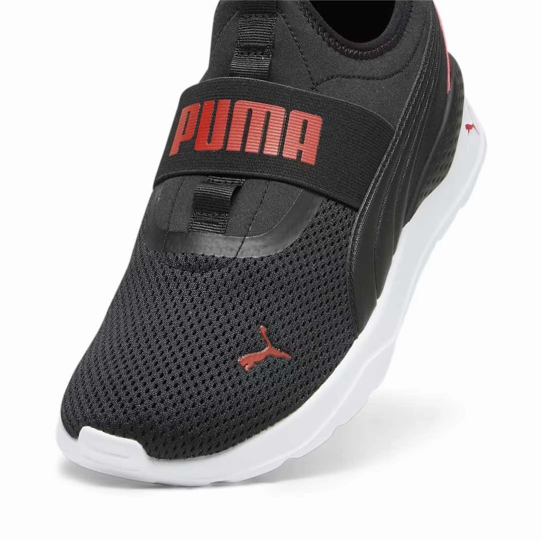 muscular strength running shoe boost suitable for adults Puma - Men's Anzarun Lite Slipon Shoes (387599 12)