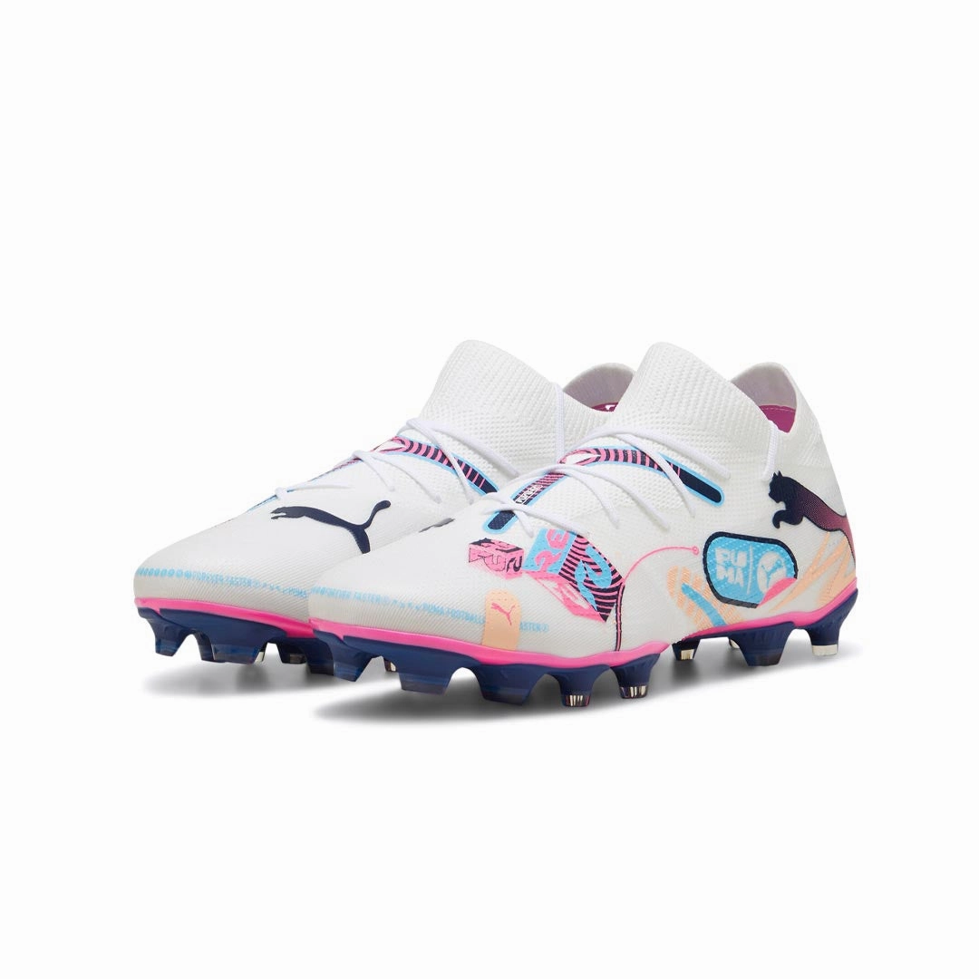 Puma - Men's Future 7 Match Volume Up Firm/Artificial Ground Soccer Cleats (108074 01) Zone Fit