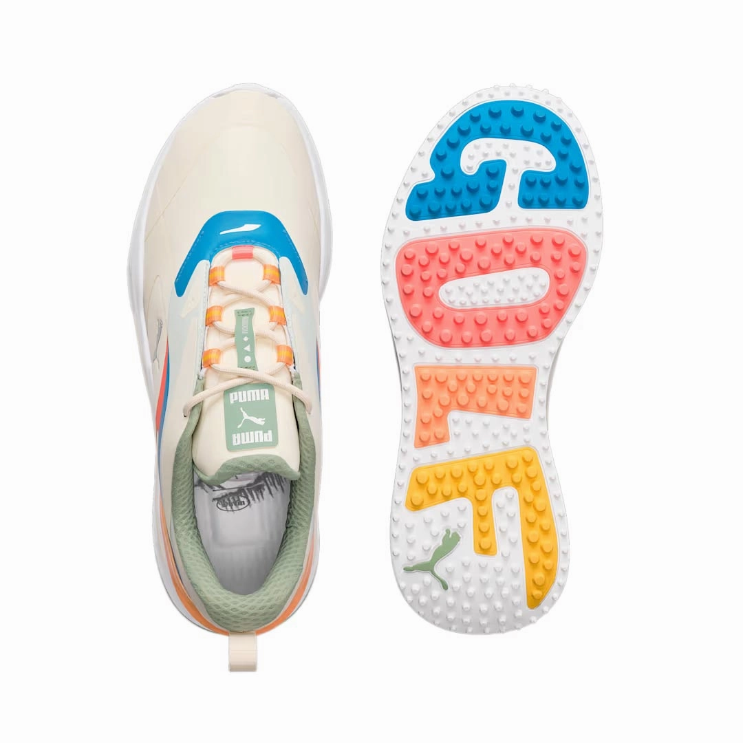 Puma - Men's Puma x DUVIN GS-Fast Golf Shoes (379409 01) No Drag Ventilated Upper