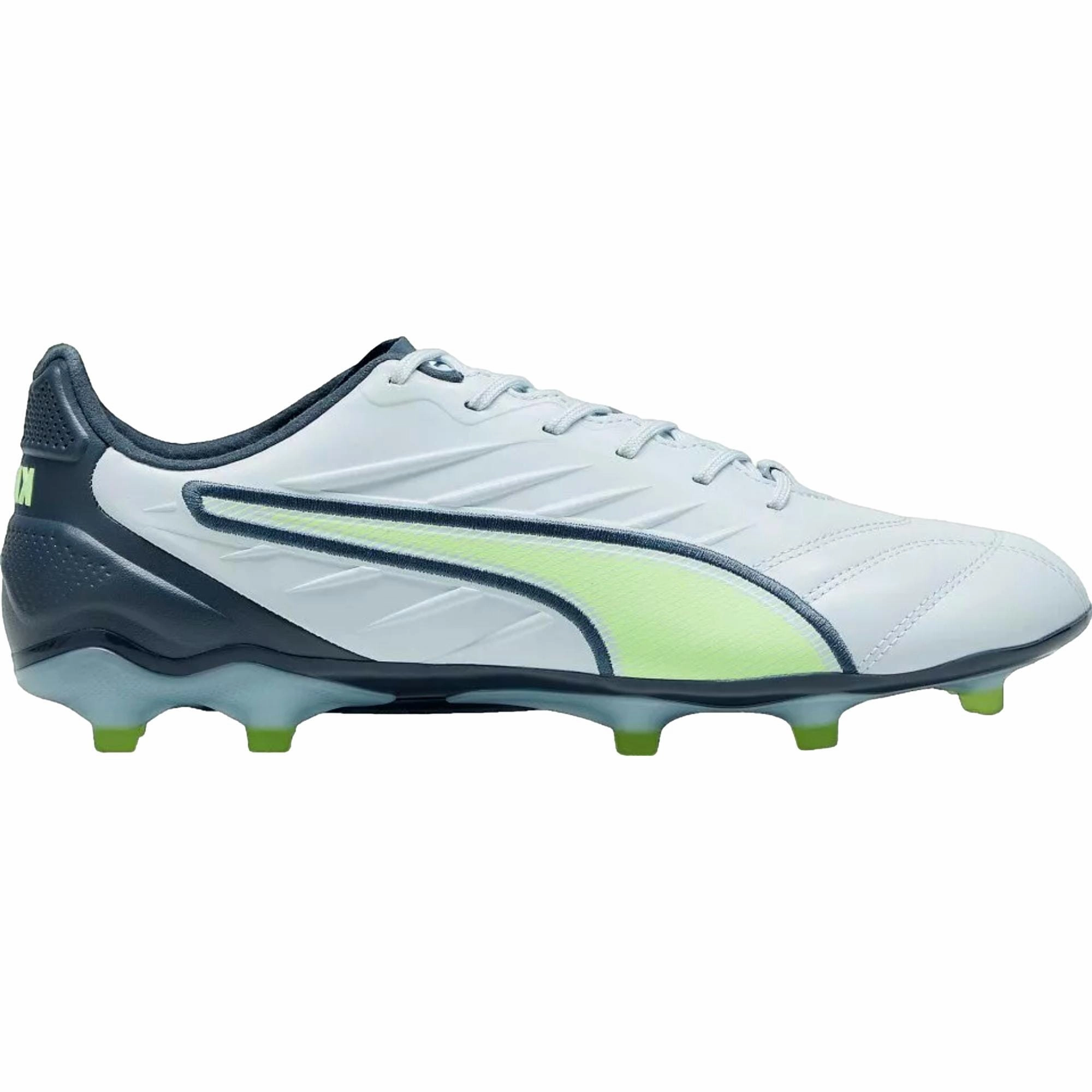 Puma King Pro FG/AG Froasted Dew / Fizzy Apple  107862-03 Men's Comfortable Responsive Midsole