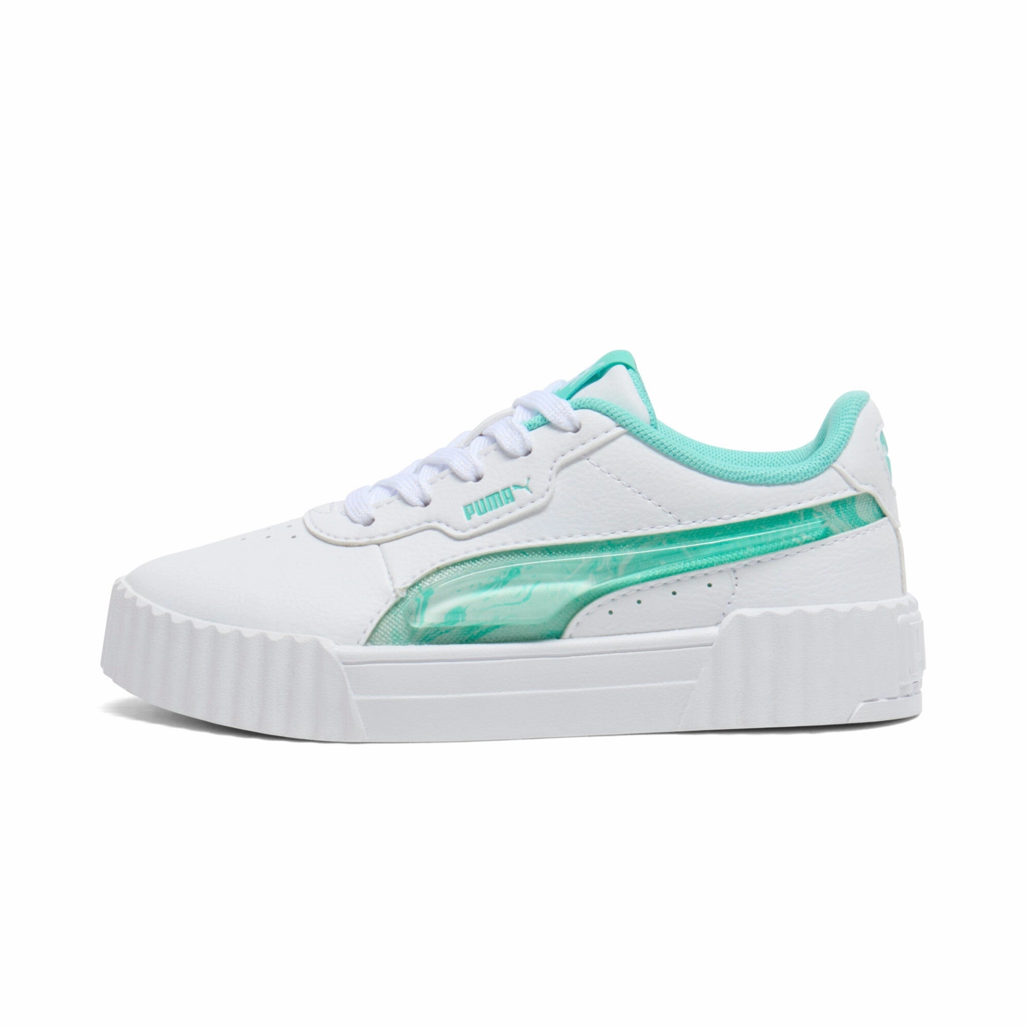 Anatomical shape PUMA Little Kids Girls' Carina 3.0 Jelly Fade Sneakers