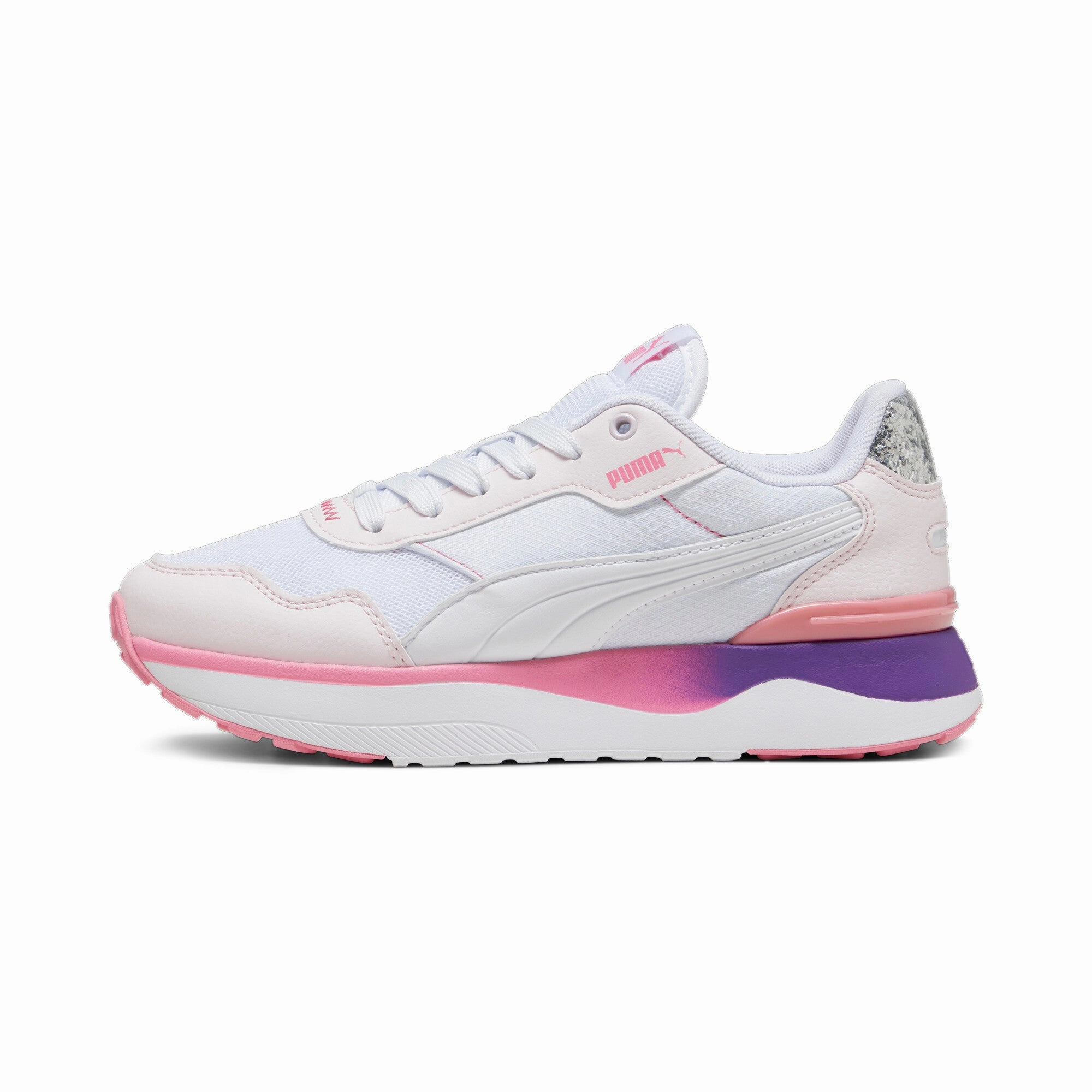 PUMA Women's R78 Voyage Star Glow Big Sneakers Zero Drop Platforms Work Casual