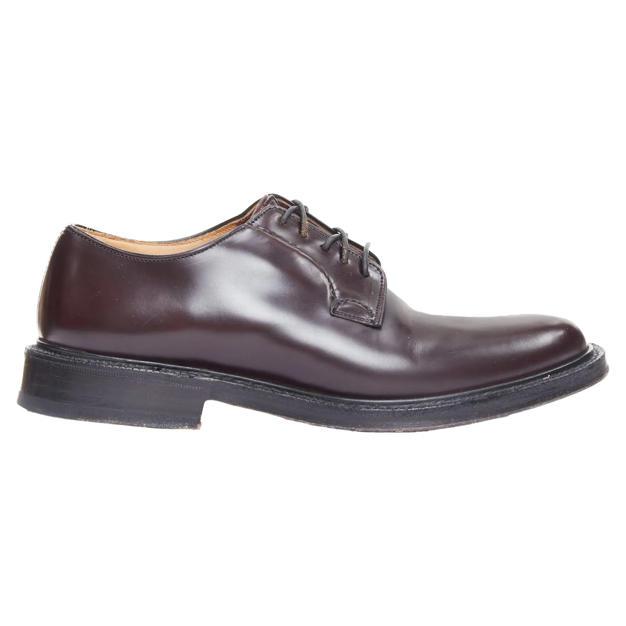 Day Walk Church's Shannon burgundy smooth leather lace up classic loafers