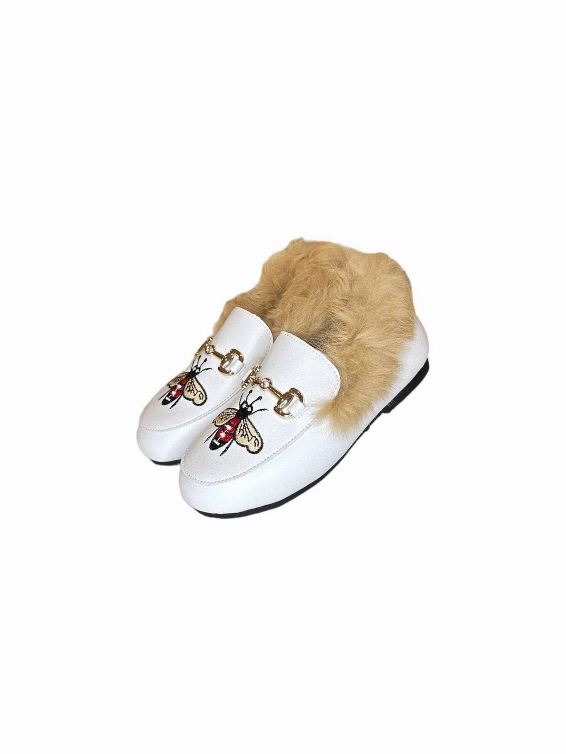 Cloud Light Queen Bee Faux Fur Loafer
