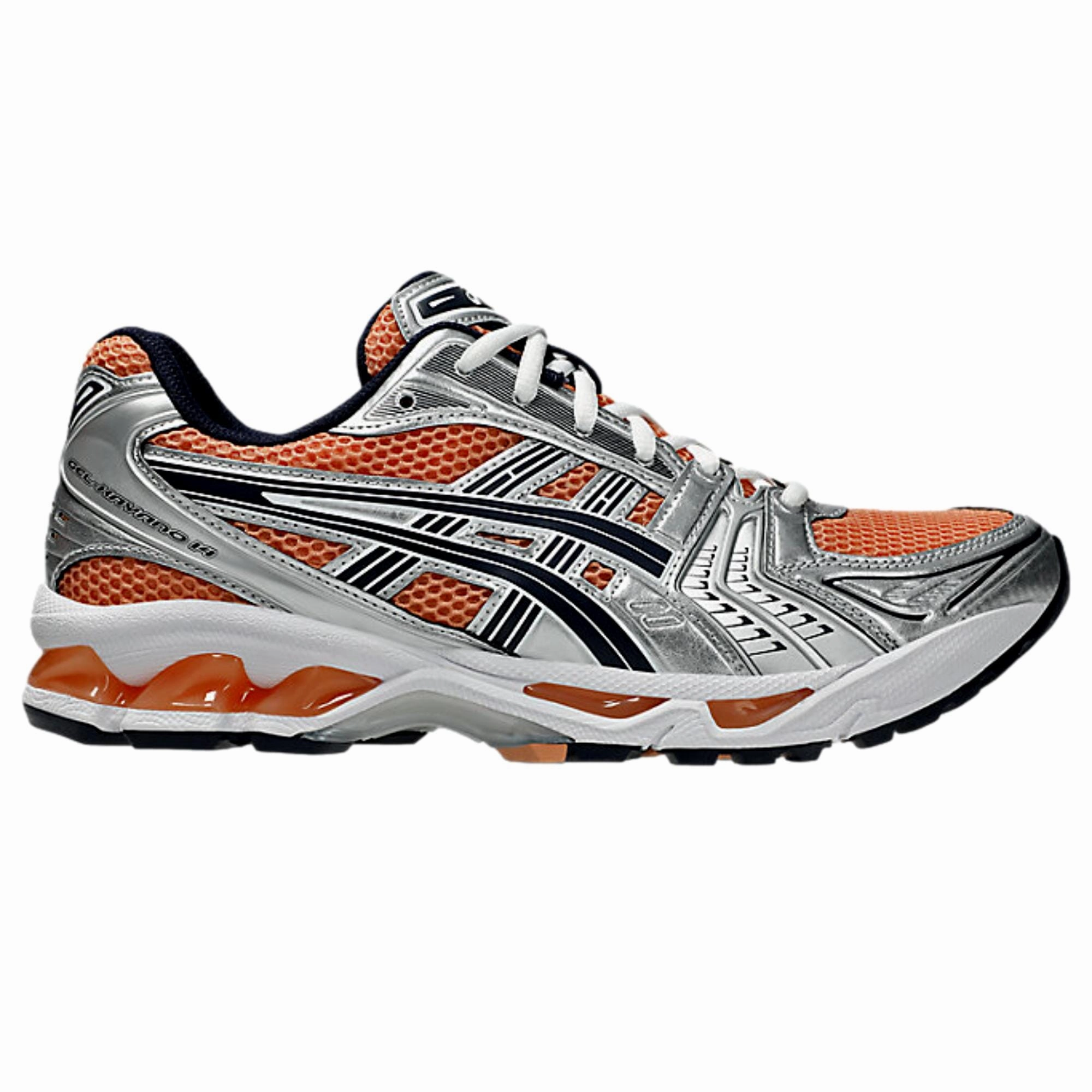 Quick drying material comfort - focused shoes Asics Gel - Kayano 14 Sepia / Pure Silver  1203A537-201 Men's