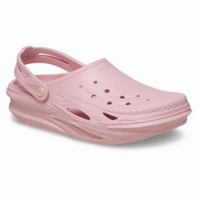 Crocs Off Grid 209501-606 Clogs Men's Pink Slip On Comfort Casual Shoes UPS330 Clarks Desert Boot