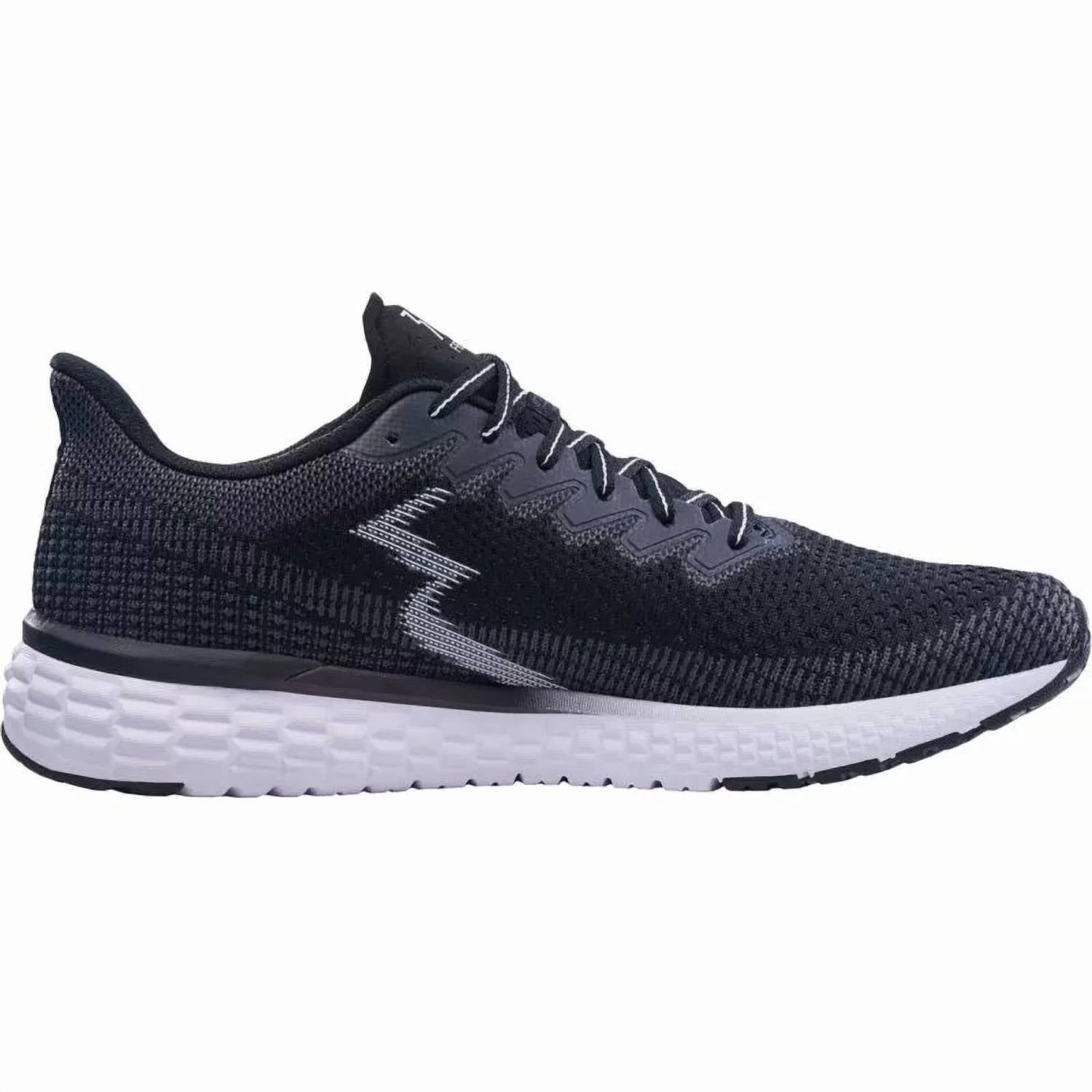 Snug Men's Fierce Running Shoes - Medium Width In Black/ebony