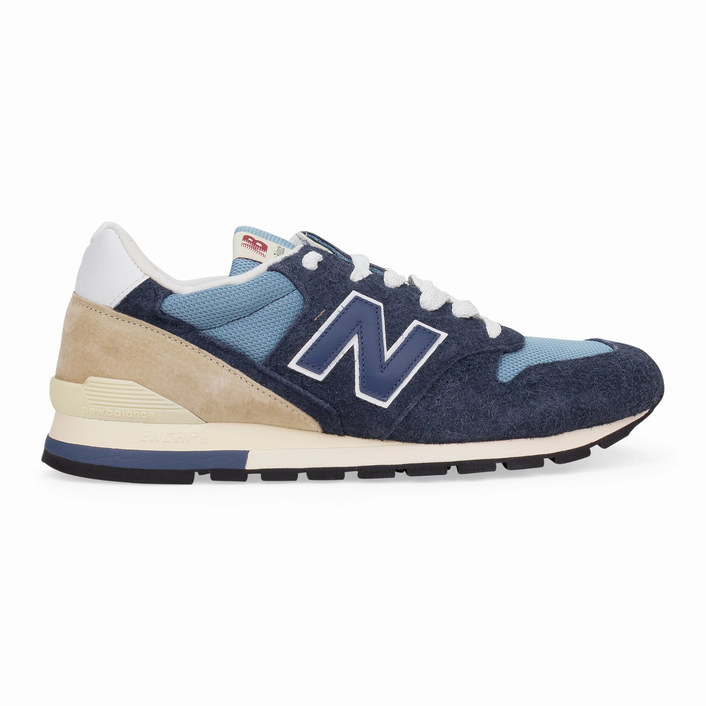 running in city shoes Shock-absorbing feature NAVY NEW BALANCE MADE IN USA 996 SNEAKERS