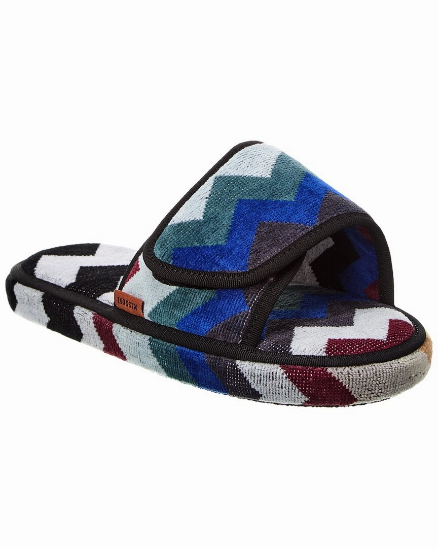 Sweat Proof Missoni Home Cyrus Open Slipper with Tear