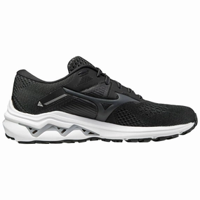 cruelty - free marathon - specific shoes Men's Wave Inspire 17 Running Shoes In Black / Black / Gray