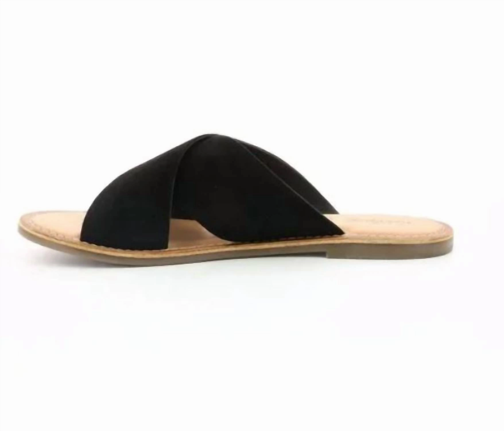 Quick Travel Effortless Sandals Women's Diaz Slip-On In Black
