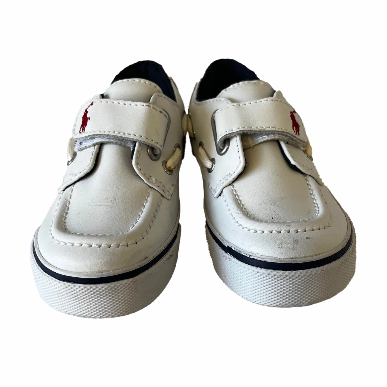 Grip Support Ralph Lauren Boys White Sneakers