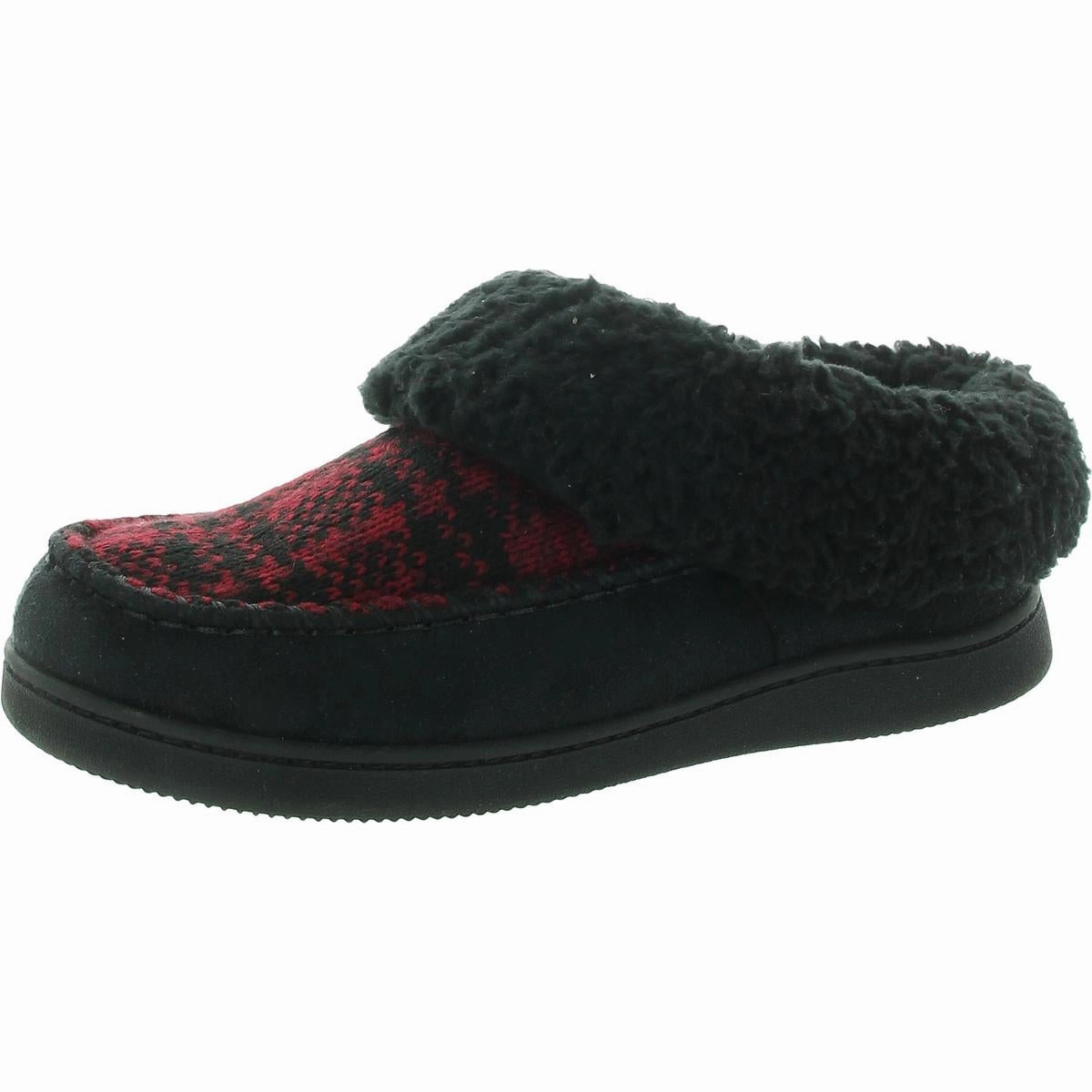 Beach Ready Slip Comfort Walk Sandals Acetate Womens Memory Foam Faux Suede Bootie Slippers