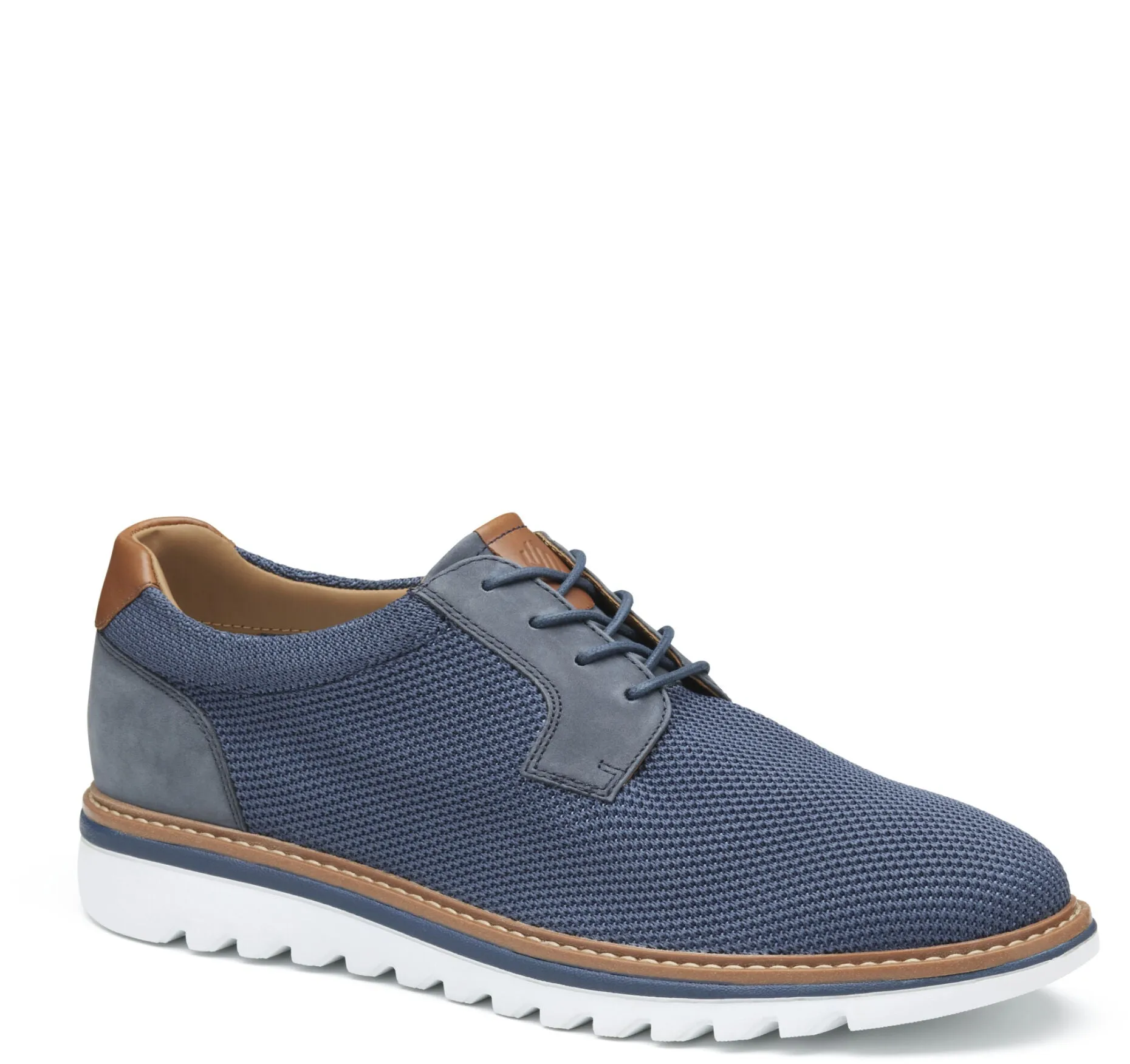 Lifestyle Ready Smart Wear Johnston & Murphy Men's Algood Knit Plain Toe Casual Lace-up Shoe