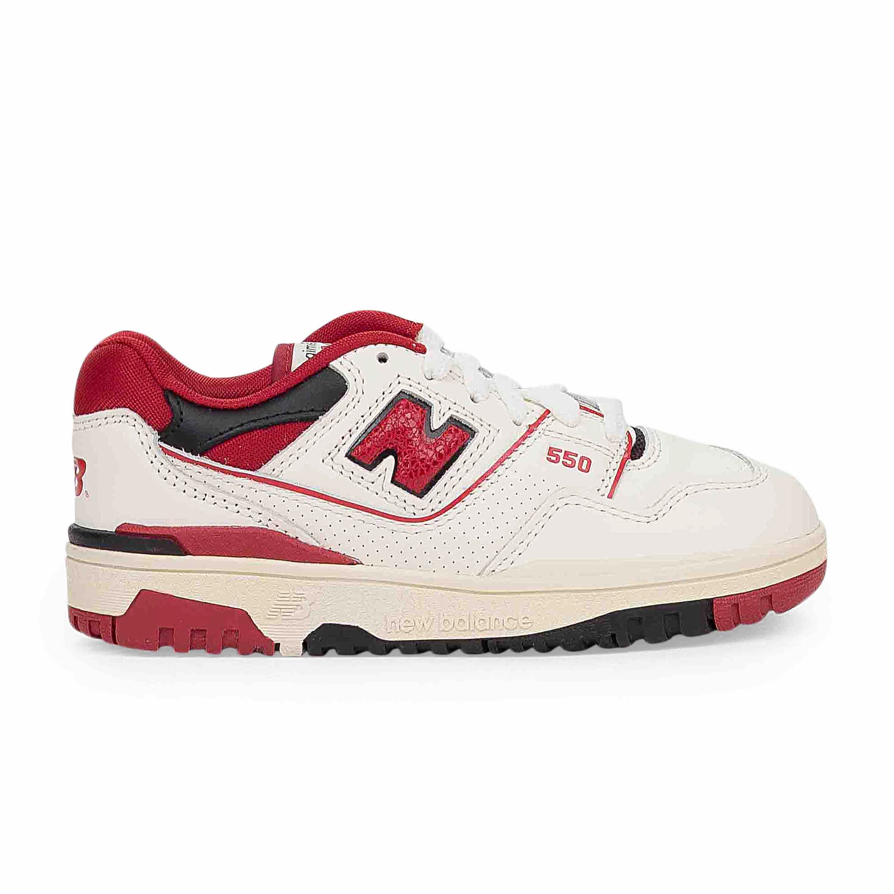 Busy Streets Smooth Feel RED NB P550 OXFORDS - KIDS SNEAKERS