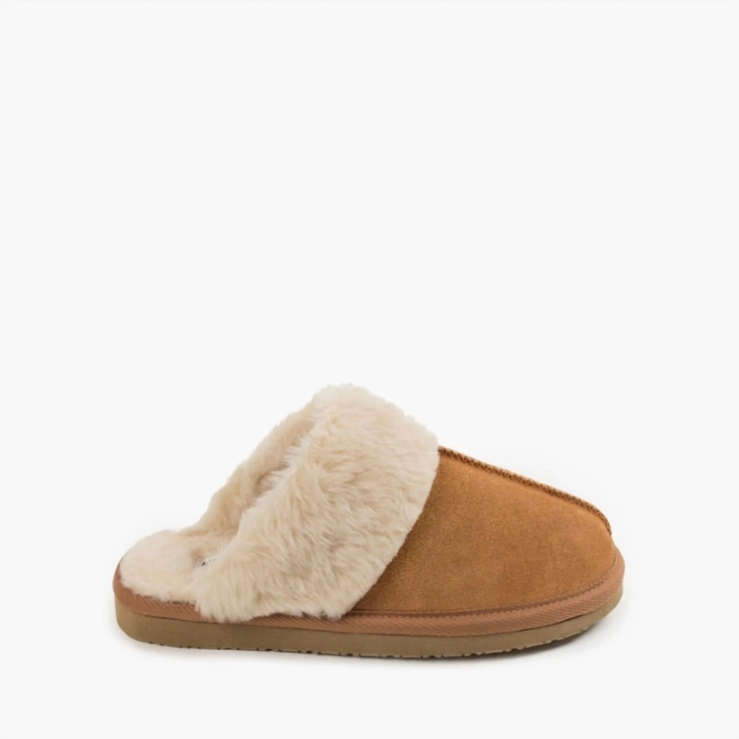 Effortless Step Women's Chesney Wide Slipper In Cinnamon