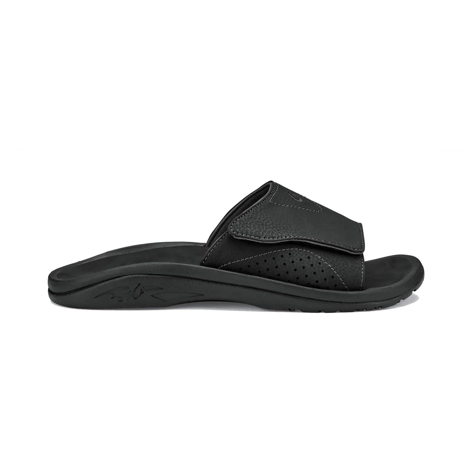 flat sandals Relaxed Flip-flops Men's Nalu Slide In Black