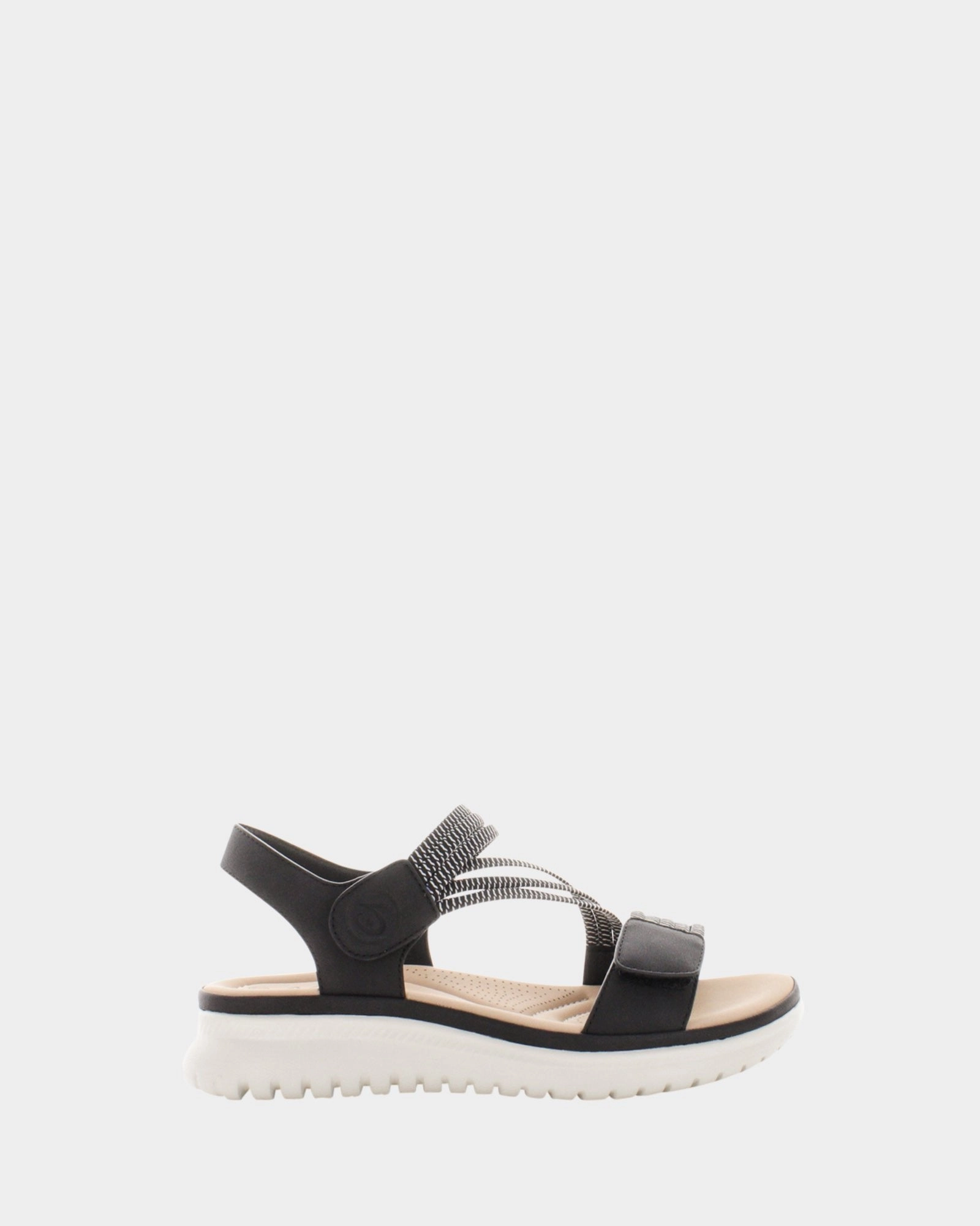 Sannah Black Stylish Go Relaxing Flats