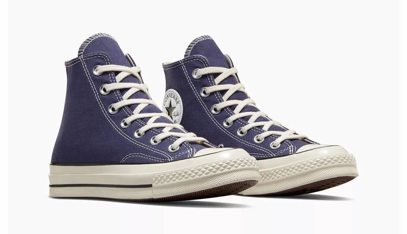 easy - to - clean - maintenance shoes City Streets Converse Chuck 70 Hi A04589C Sneakers Mens US 12 Blue Canvas Skate Shoes GBNC464