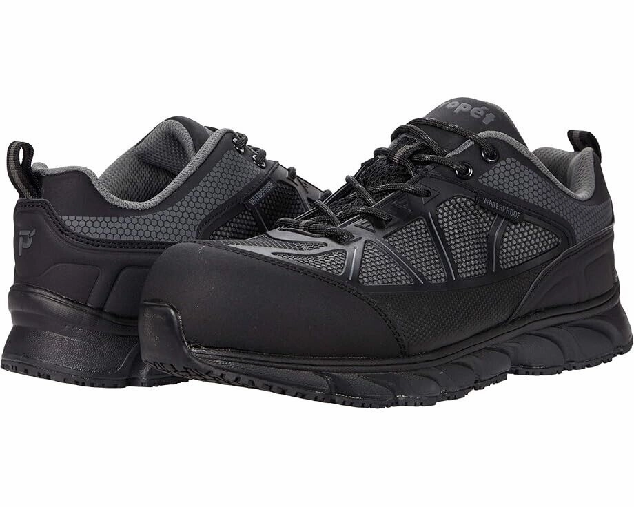 Propet Seeley II MAU012M Men's US 10 Black Waterproof Comp Toe Work Boot ZPO2096 daily accessory
