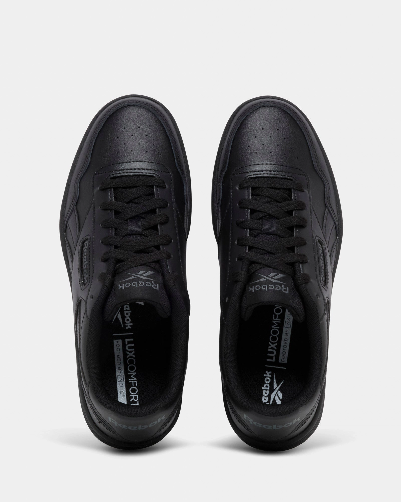 Reebok Court Advance Black/Pure Grey 7/Black Foam Support Slip Resistant Traction