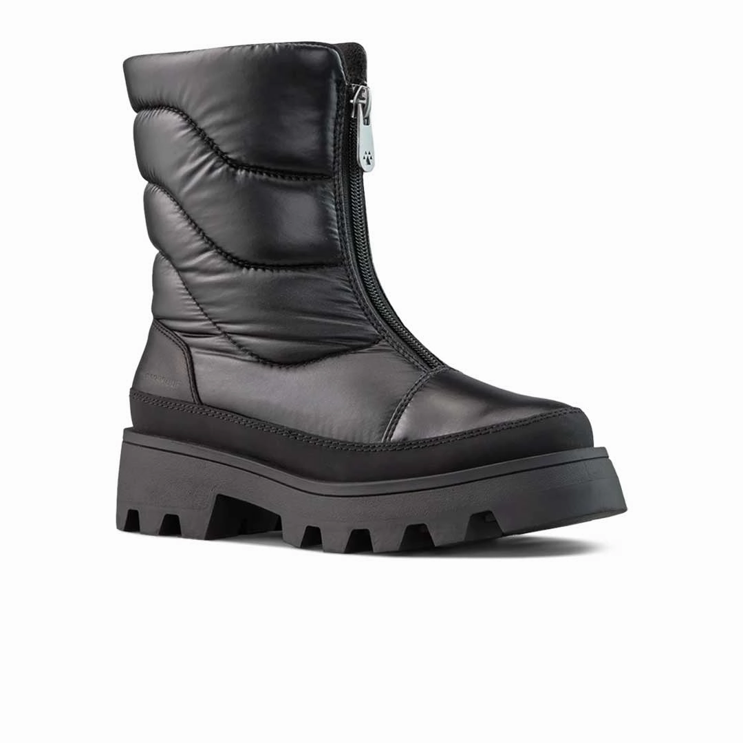 Cougar - Women's Savvy Nylon Waterproof Boots (SAVVY-BLK) Flexible Frame Snowy Path Pull on