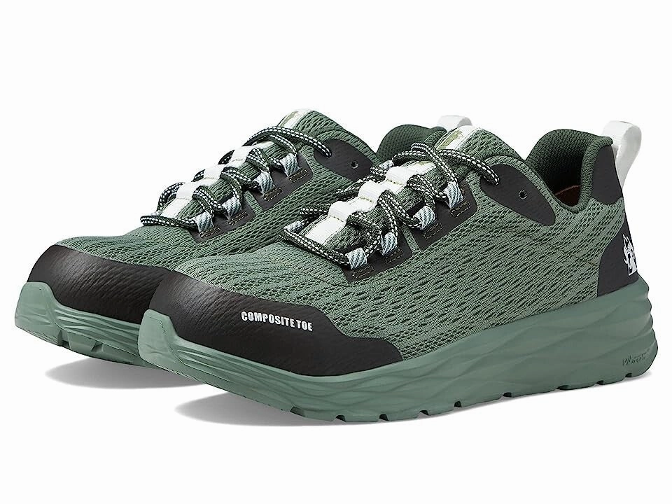 Rocky SR Athletix RKK427ZA Women's Green Composite Safety Toe Work Shoes Rock14 running in private tracks shoes Stable Support