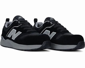 antibacterial shoes New Balance Elite Lite Sneakers Men's 7.5 Black Composite Toe Work Shoes KHD1729