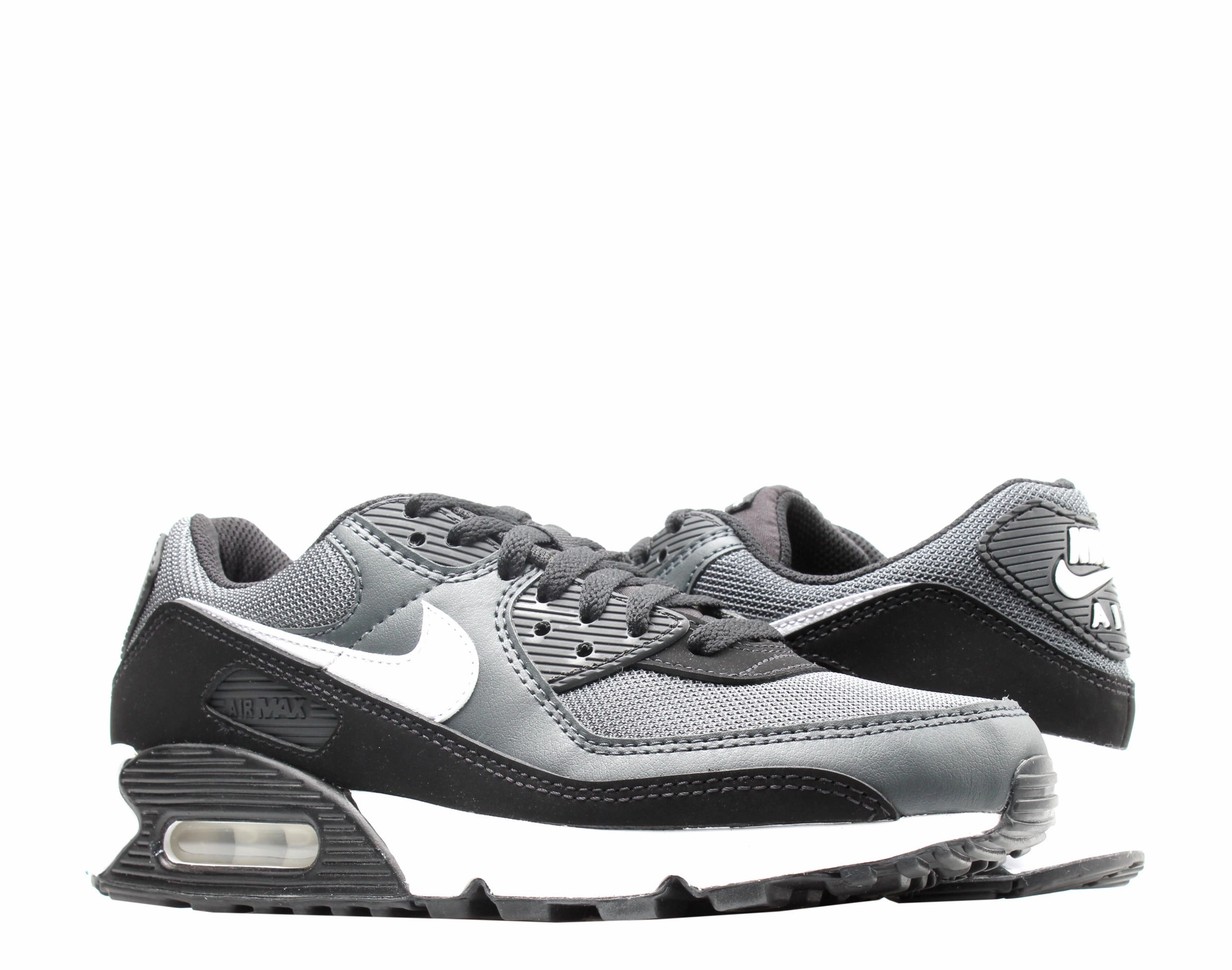 running in stadiums easy - clean running gear Nike Air Max 90 Iron Grey/White-Dark Smoke Grey Men's Running Shoes CN8490-002