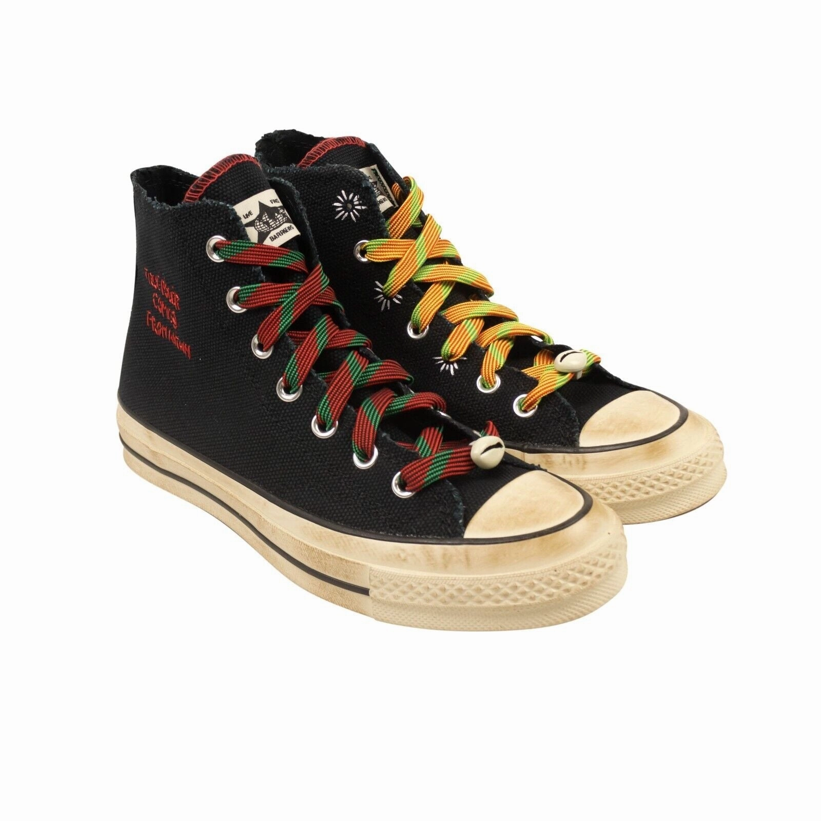 theme - run running shoes cardio shoes X CONVERSE Black True Power High Top Sneakers