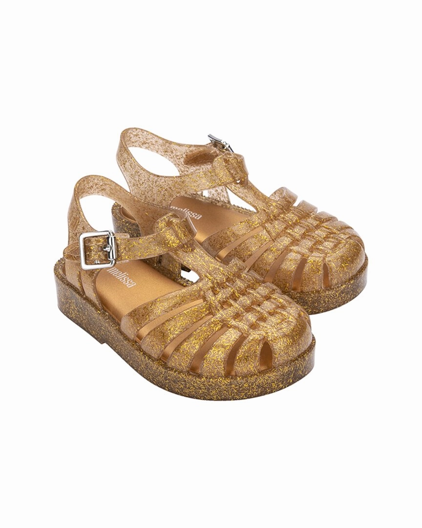 Mini Melissa Possession Shiny BB Sandal Perfect for Travel Comfortable Walk