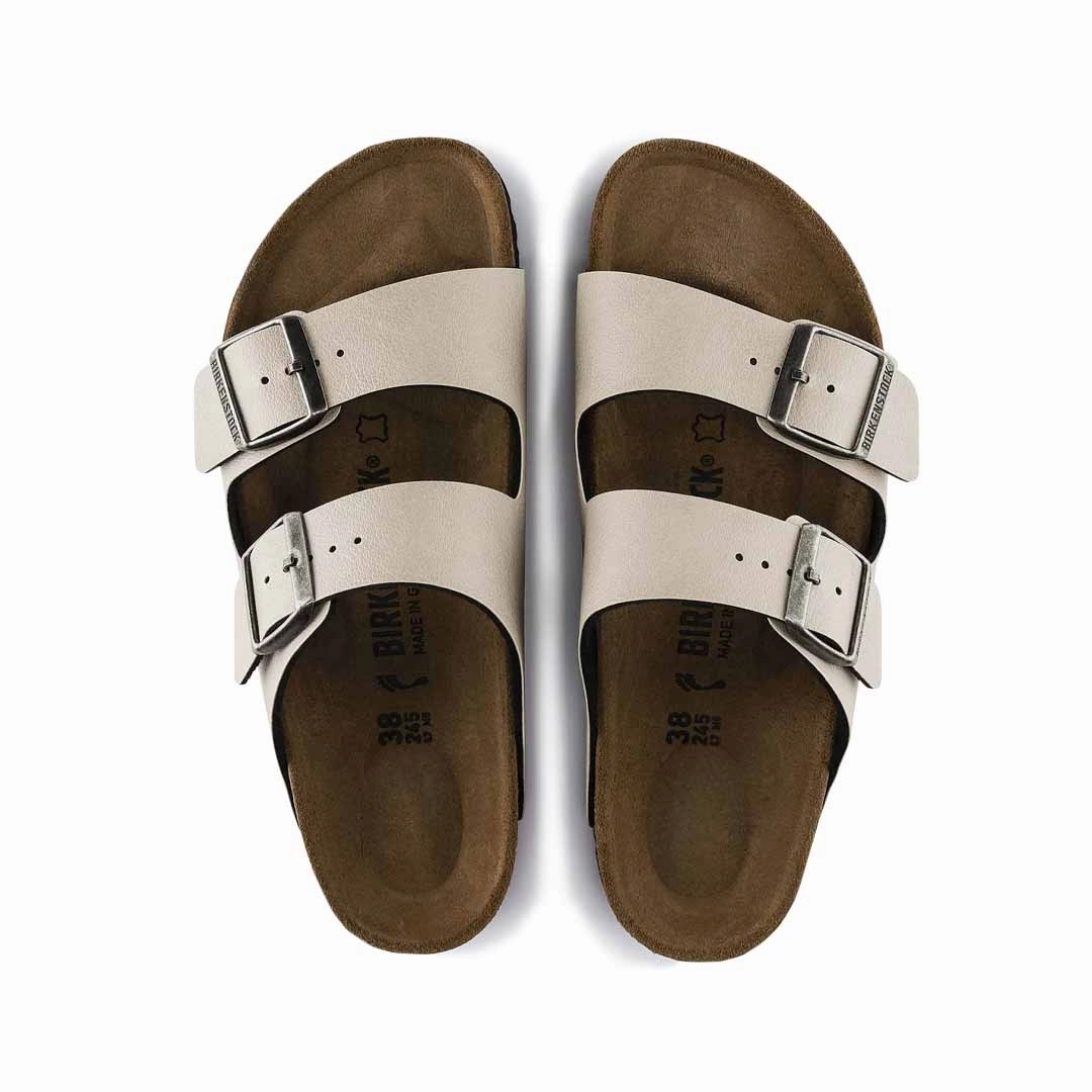 Breathable Comfort Birkenstock - Women's Arizona Birko-Flor Slides (Narrow) (1003155)