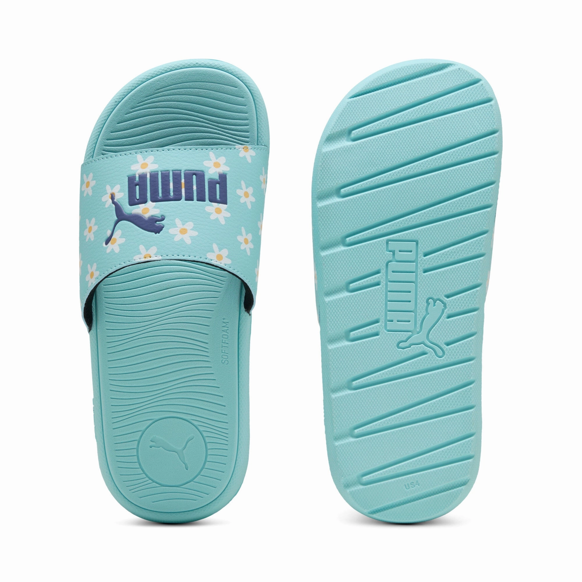 Beach Sandals PUMA Big Kids' Girls' Cool Cat 2.0 Daisies Sandals