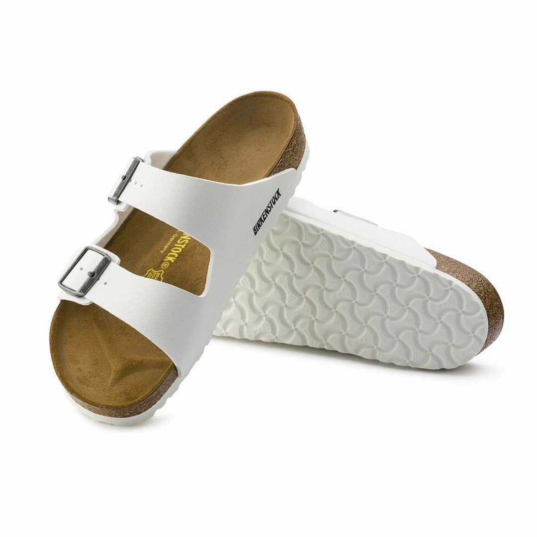 Birkenstock - Women's Arizona Birko-Flor Slides (Narrow) (552683) Clean Fit Wearable All Day