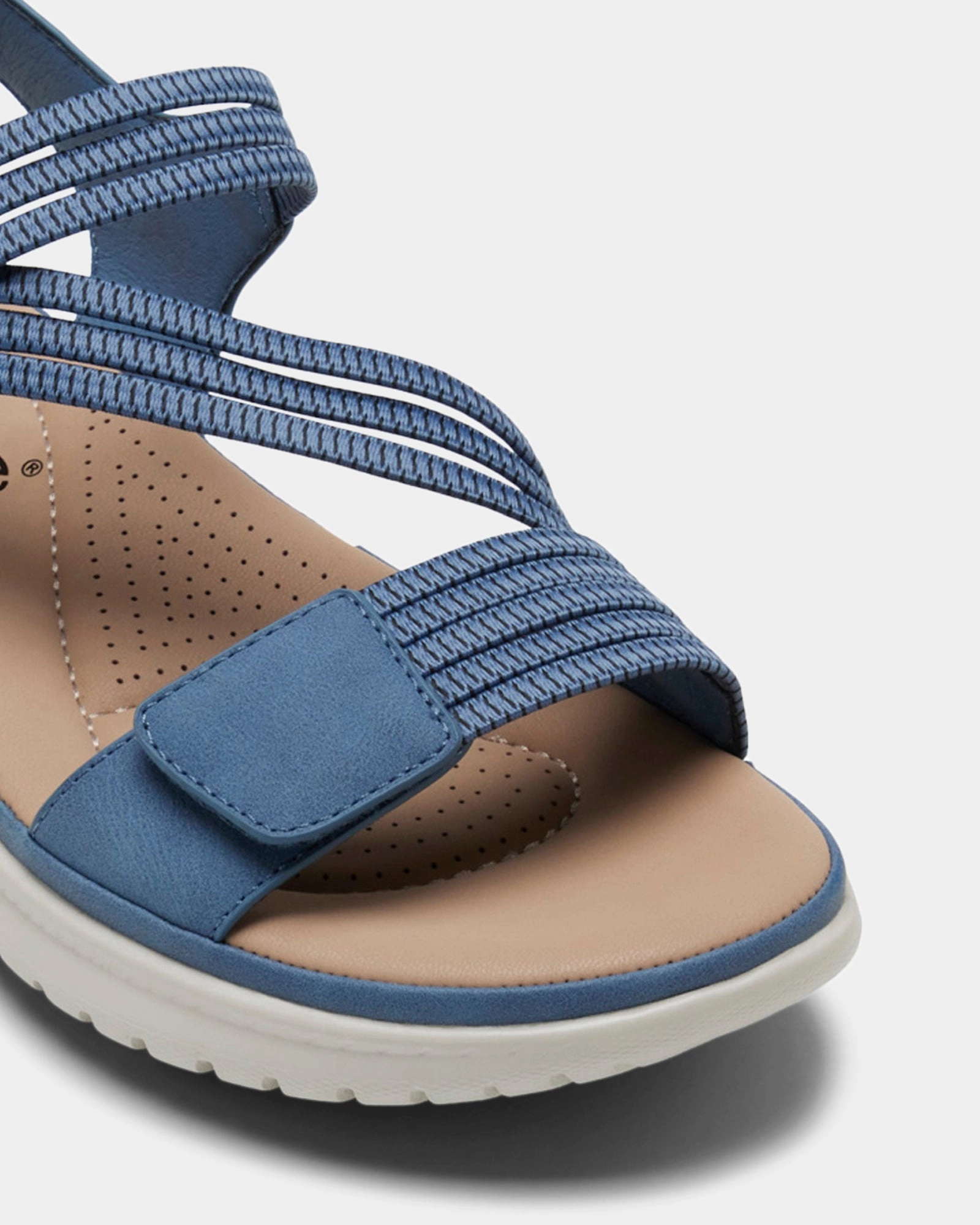 Sannah Navy padded sole