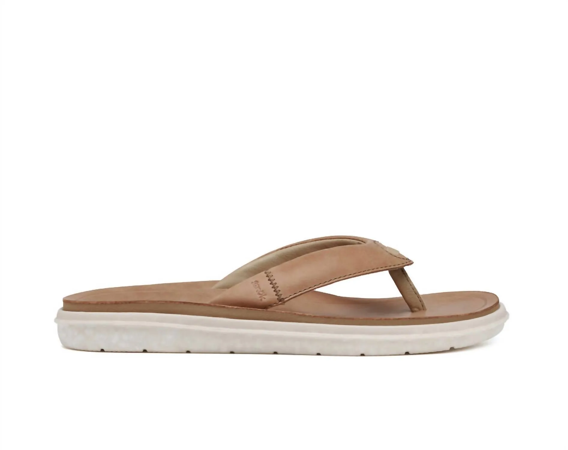 Sanuk Rippah Sustainasole In Tan Flexible Layers