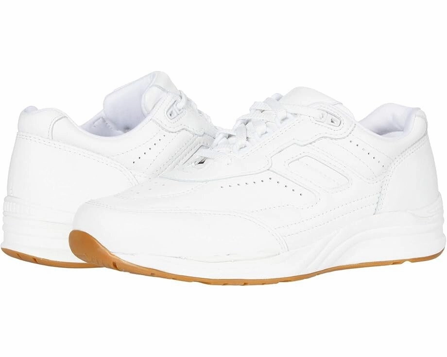 SAS Journey II Sneakers Men's Chalk White Leather Lace Up Athletic Shoes ZOGG669 Sweat Wicking QuickDrying