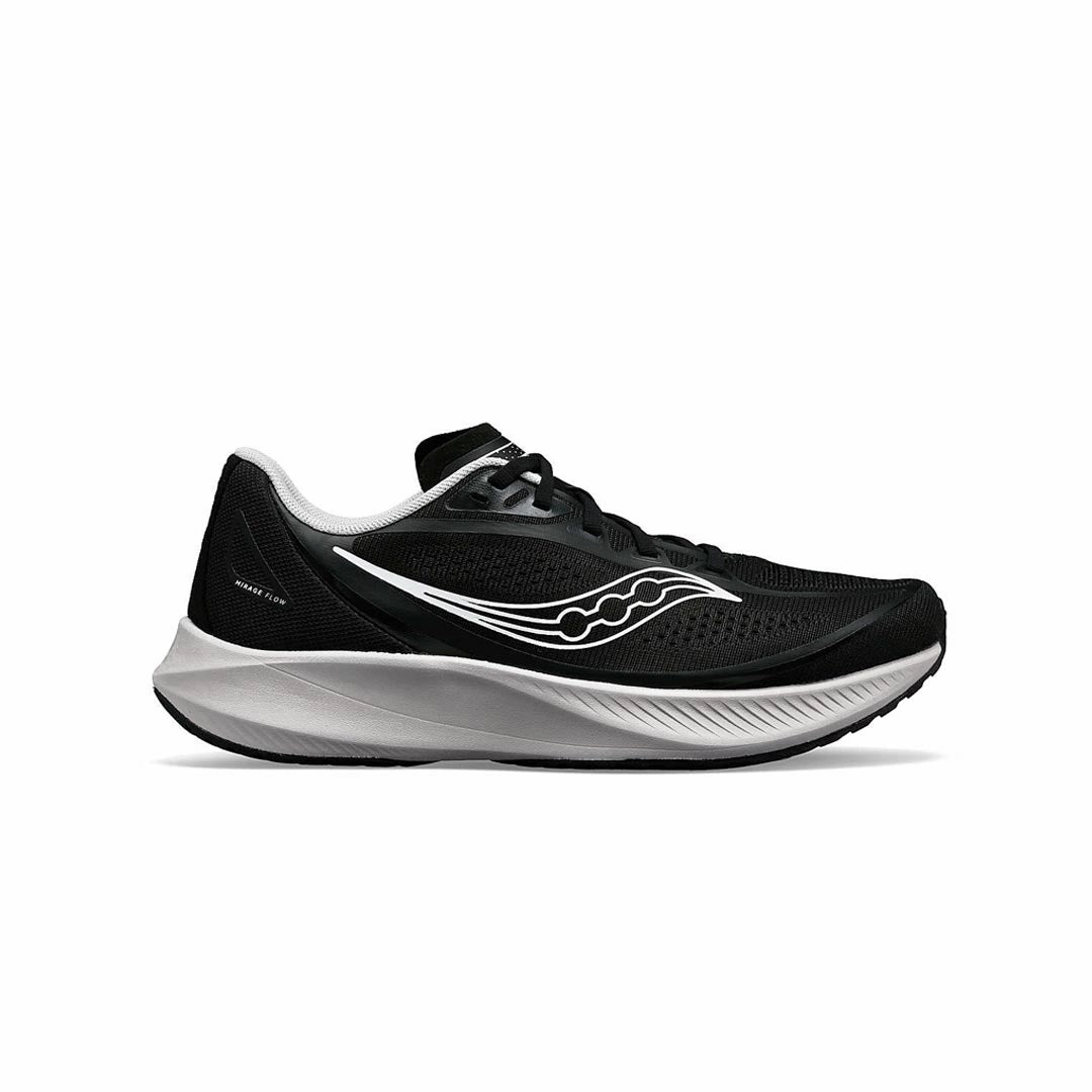 Comfortable Cushions wide - toe - box - feature shoes Saucony - Men's Mirage Flow Shoes (S28214-6)