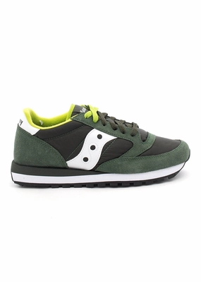 Performance - fabric theme - run running shoes Saucony Jazz 2044-275 Sneaker Men's   Dark Green Running Shoes GBNC1089