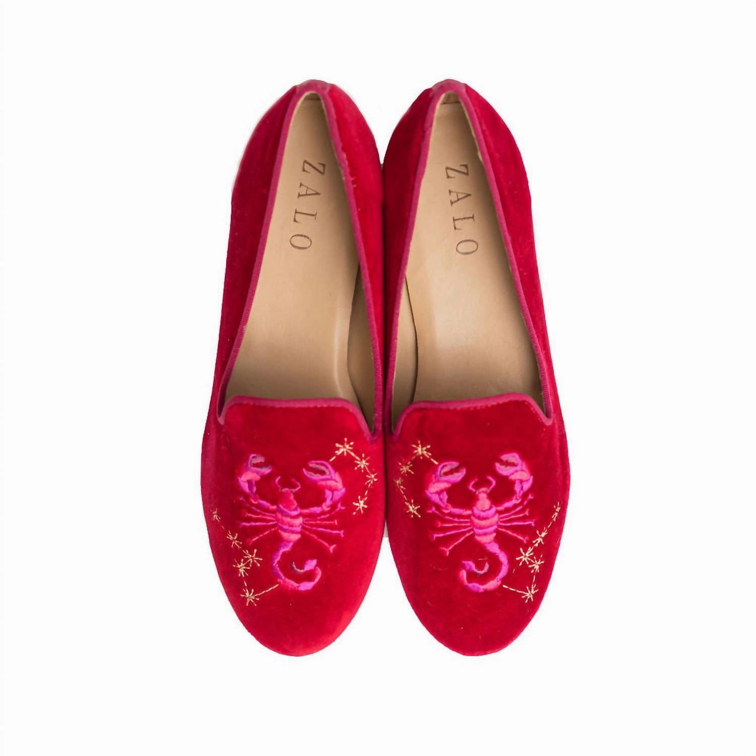 Scorpio Slipper In Cherry Mesh Upper