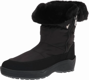 Women??S Valentina Winter Boots In Black Warm Comfort