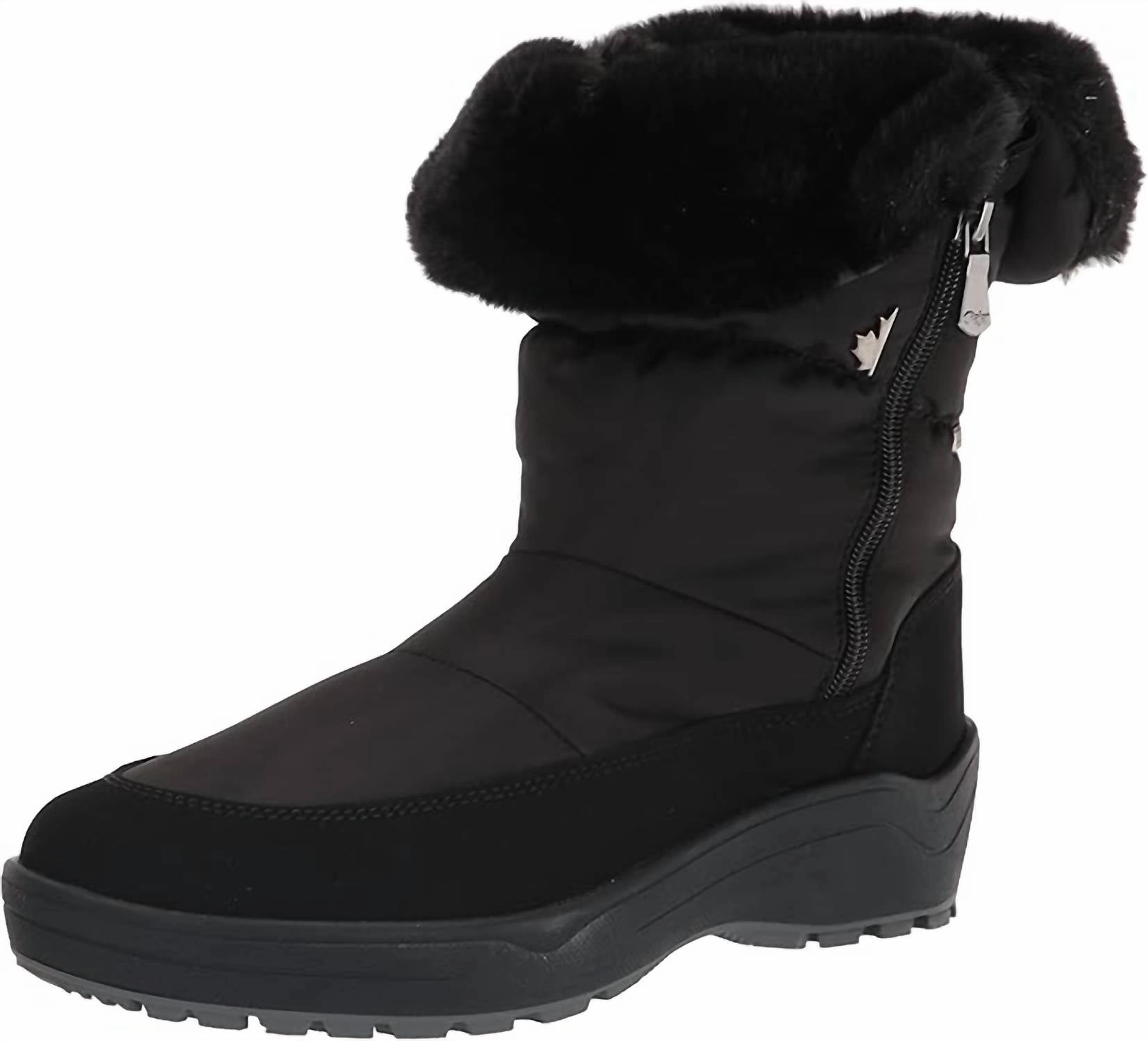 Comfort collar Practical Choice Women??S Valentina Winter Boots In Black