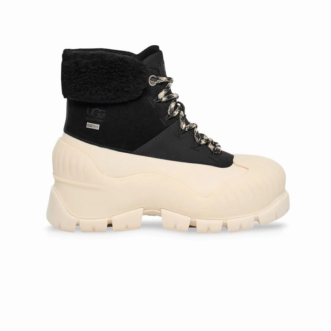 UGG? - Women's Adiroam Hiker Boots (1130851-BLK) Chunk Heel