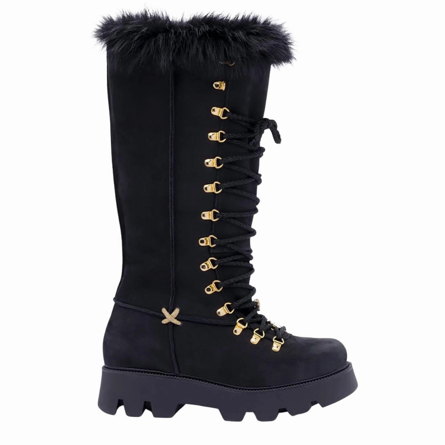 Seicento Boots In Black Thermal Core Nature Lover