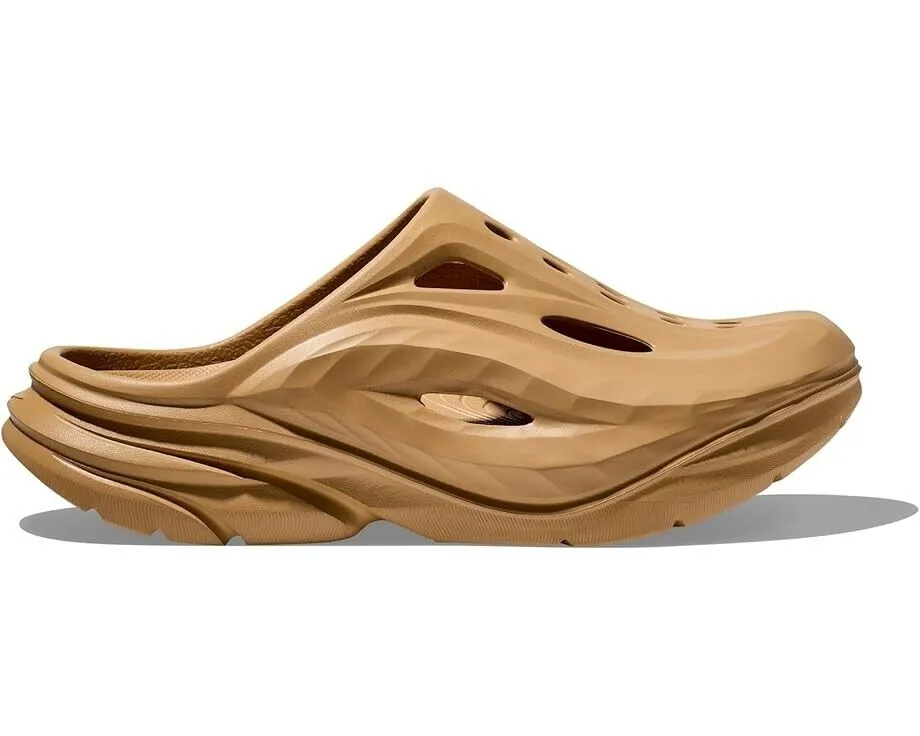 Hoka One One Ora Recovery Mule 1147951-WHTW Unisex Wheat Slip On Shoes TF5949 (Brown,12) Easy Glam